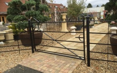 Estate Fencing for Waitrose Farm Shop, Leckford Hampshire