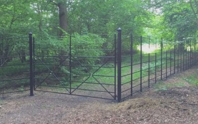 2.25m High Deer Fence in Hampshire