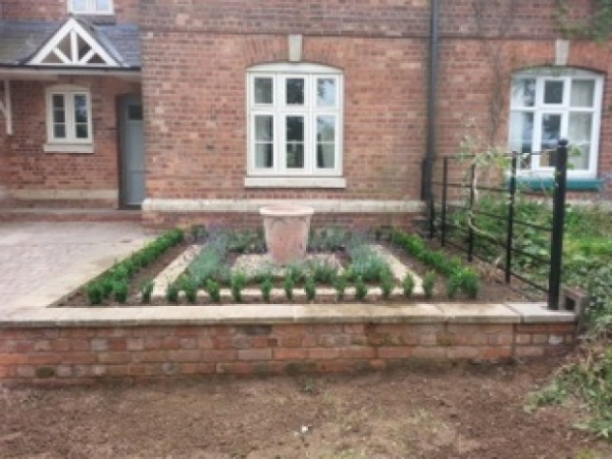 Creating a small front garden