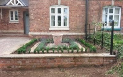 Creating a small front garden