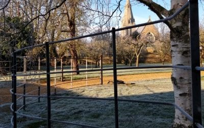 Estate Fencing near Market Harborough