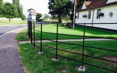 Estate Fencing for Community areas in Essex