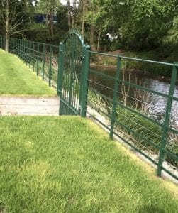 green estate fencing