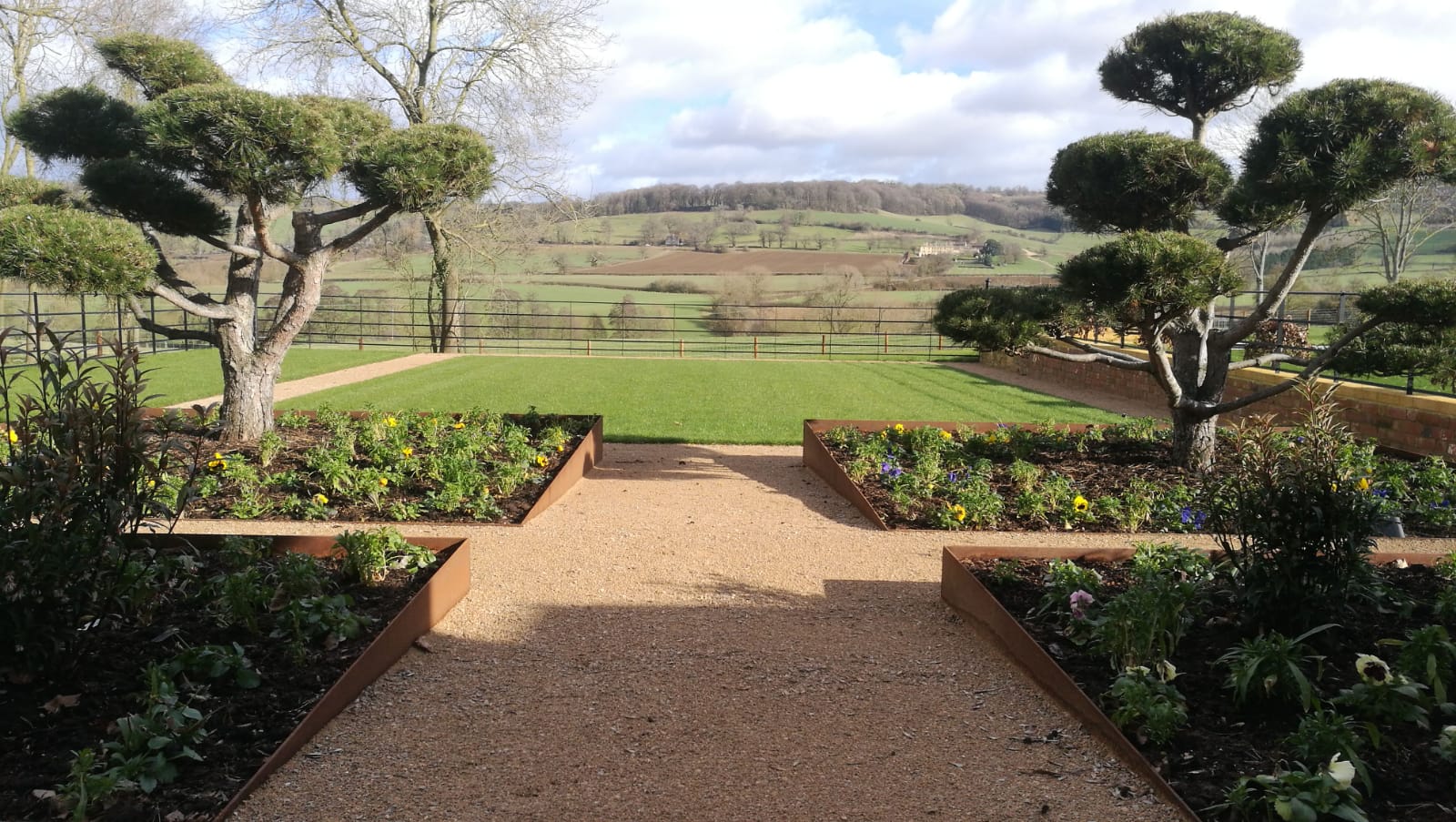 Steel Flower Beds Steel Flower Beds