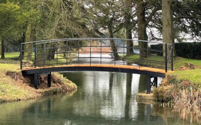 Steel Bridge in Hertfordshire.